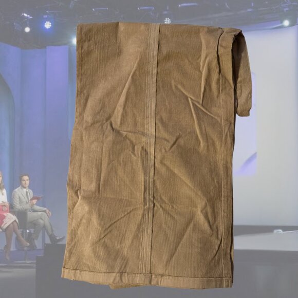 NWT - MAKING THE CUT - Deconstructed Wide Leg Pants - Stone/Khaki - M  |  L - Picture 7 of 8